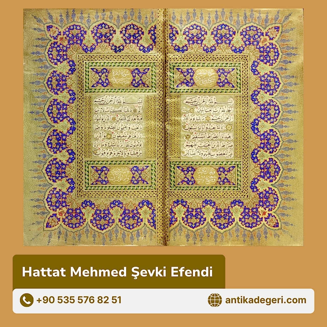 Hattat Mehmed Şevki Efendi ile alakalı içeriklerimizin tamamına siteden göz atabilir ve eserleriniz için bizi daima arayabilirsiniz.